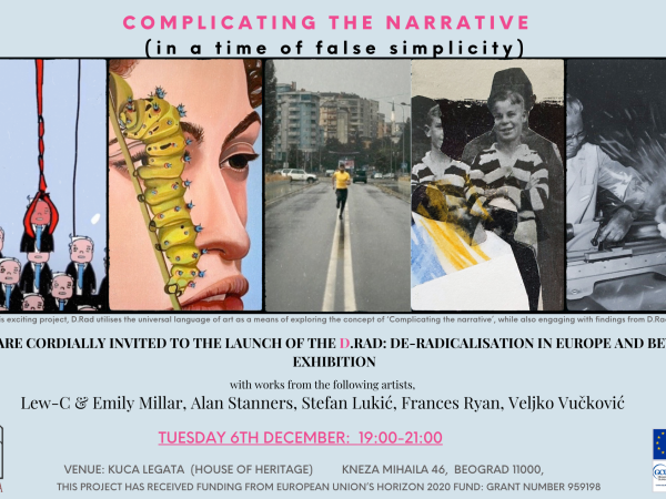 THE LAUNCH OF THE D.RAD EXHIBITION – COMPLICATING THE NARRATIVE